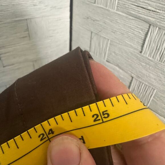 Calvin Klein women’s capris wide leg butterfly brown patch pockets fall - Picture 8 of 10